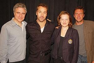 Speed the Plow Meet and Greet - Neil Pepe - Jeremy Piven - Elisabeth Moss - Raul Esparza