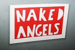 Fault Lines Meet and Greet - naked angels sign