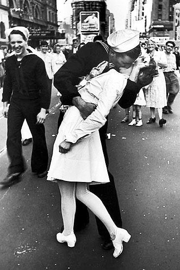 famous times square kiss. Times Square Kiss Nurse at
