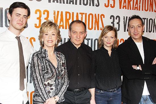 33 Variations Meets the Press – Jane Fonda – Moises Kaufman – Zach Grenier