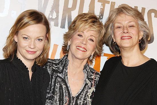 33 Variations Meets the Press – Jane Fonda – Samantha Mathis – Susan Kellerman