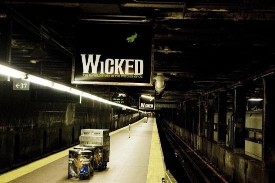Wicked Grand Central – wicked sign