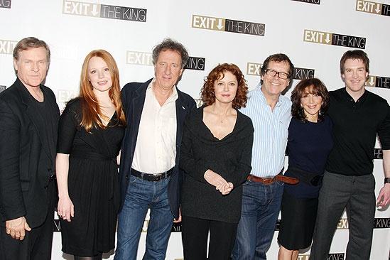 Exit the King Meet and Greet – Geoffrey Rush – Susan Sarandon – Andrea Martin – Lauren Ambrose – Neil Armfield – Brian Hutchison – William Sadler