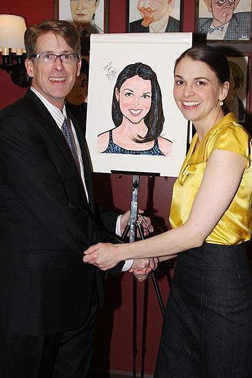 Sutton Foster Honored at Sardi’s – Sutton Foster – Dick Scanlan