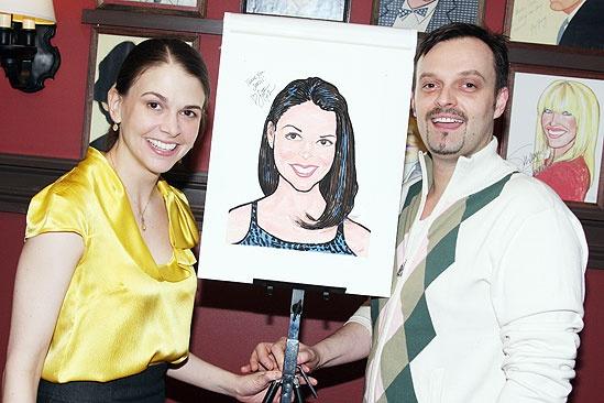 Sutton Foster Honored at Sardi’s – Sutton Foster – Julien Havard