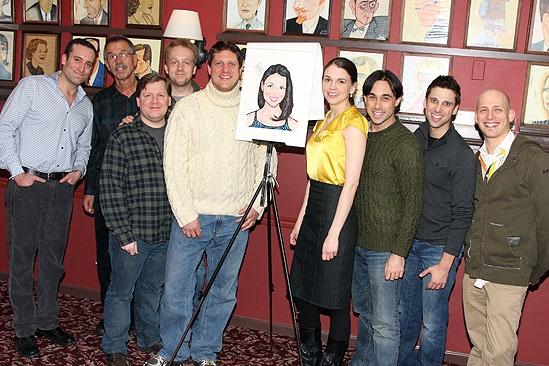 Sutton Foster Honored at Sardi’s – Sutton Foster – Christopher Sieber – Shrek cast