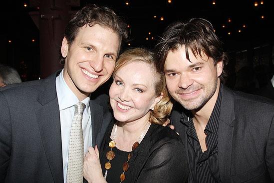 Happiness Opening Night – Sebastian Arcelus – Susan Stroman – Hunter Foster