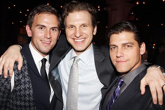 Happiness Opening Night – Daniel Reichard – Sebastian Arcelus – Deven May