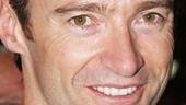 A Steady Rain First Preview Stage Door - Hugh Jackman (smiling)