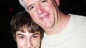 Like father, like son. Kiril Kulish and onstage dad Gregory Jbara share their last family portrait together.