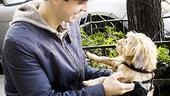 A moment of mutual, interspecies fandom.