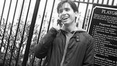 It's time for a coffee break. Doyle rings up fellow Broadway vet Blake Daniel...