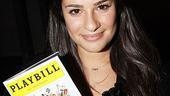 Lea Michele at Ragtime – Lea Michele