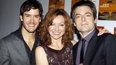 The Understudy Opening - Mark-Paul Gosselaar - Julie White - Justin Kirk (three shot)