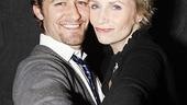 Hey, Gleeks: What musical number should Matthew Morrison and Jane Lynch be dancing to in this fab photo?