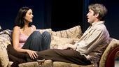 Catalina Sandino Moreno as Angela and Matthew Broderick as Mark in The Starry Messenger.