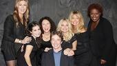 Down in front, Martin Short! The Broadway vet kneels in front of the ladies.