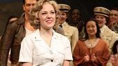 Laura Osnes looks happy to be back on Broadway!