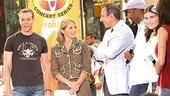 Co-anchor Matt Lauer joins in on the fun.