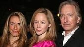 Photo Op - Rachel Corrie opening - Katharine Viner - Megan Dodds - Alan Rickman