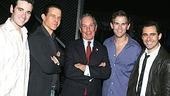 Photo Op - Mayor Bloomberg at Jersey Boys - Colin Donnell - Christian Hoff - Michael Bloomberg - Daniel Reichard - John Lloyd Young