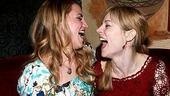 Photo op - Wicked 4th anniversary party - Annaleigh Ashford - Lisa Brescia (laughing)