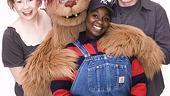 Avenue Q Final Cast Photo Shoot - Jennifer Barnhart - Danielle K. Thomas - Christian Anderson
