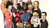 Avenue Q Final Cast Photo Shoot - full cast