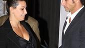 Henry Miller's Theatre Ribbon Cutting - Gina Gershon - John Stamos (cutting)