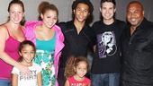 Corbin Bleu at Little Mermaid - Corbin Bleu - family