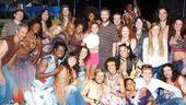 Jason Mraz and Judd Apatow at Hair - Judd Apatow - Maude Apatow - cast of Hair