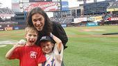 Will Swenson Sings at Mets Game - Will Swenson - sons (on field)