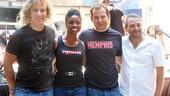 Memphis BBQ Meet and Greet - David Bryan - Joe DiPietro - Montego Glover - Chad Kimball