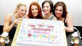 Suzy, Missy, Cindy Lou and Betty Jean, aka Kirsten Bracken, Misty Cotten, Christina Decicco and Lindsay Mendez, mark their one-year anniversary like perfect ladies.