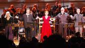 Louise Pitre, Russell Watson, Helen Sjoholm, music director Paul Gemignani and Kevin Odekirk receive a standing ovation at the close of the performance.