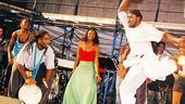 ...which means the moves by the show's talented tribe of dancers are even hotter than your average Broadway fare.