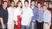 Alice Ripley at Sardi’s – Michael Greif – Jeff Mahsie – Alice Ripley – Tom Kitt – Louis Hobson – Adam Chanler-Berat – David Stone 