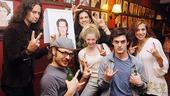 Swenson and Creel at Sardi’s – Will Swenson – Constantine Maroulis – Mitchell Jarvis – Lauren Molina – Wesley Taylor – Angel Reed