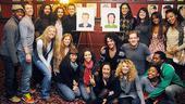 Swenson and Creel at Sardi’s – Hair group shot