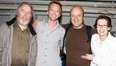 A Superior snapshot of Neil Patrick Harris with actors Michael McKean, Yasen Peyankov and Jane Alderman.
