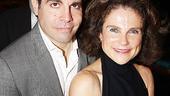 Unlikely pair alert: Mario Cantone, himself part of the Roundabout family after Assassins, cavorts with Tony Award nominee Tovah Feldshuh, seen last season in Irena's Vow.
