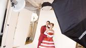 White Christmas photo shoot 2009 – James Clow – Melissa Errico
