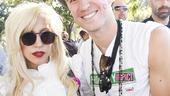 Hair at the National Equality March - Lady Gaga - Gavin Creel