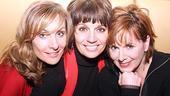 Dynamite Dynamos Judy McLane, Beth Leavel and Allison Briner beam for the eighth anniversary of their show.