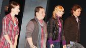 It's not just an ordinary day for Ordinary Days stars Kate Wetherhead, Jared Gertner, Lisa Brescia and Hunter Foster--it's their opening night at Roundabout Underground!