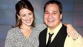 Kate Wetherhead and Jared Gertner are one of Ordinary Days' two lovable onstage duos. She plays an anal retentive grad student, while he plays a flighty street artist.