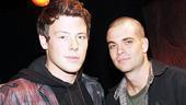 Don&rsquo;t call Love, Loss and What I Wore a chick play! Glee&rsquo;s Cory Monteith and Mark Salling enjoyed the performance immensely.