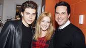 Nolan Gerard Funk is particularly popular this evening. His former The Wilderness Family co-star Jonathan Silverman is in the house with wife, actress Jennifer Finnigan...