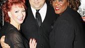 Classy stars Bonnie Langford, Ray Bokhour and Kecia Lewis-Evans beam at the anniversary performance.