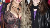 Leighton Meester strikes a pose with scene-stealer Michele Mais, whose big voice blows the roof off the Brooks Atkinson Theatre.